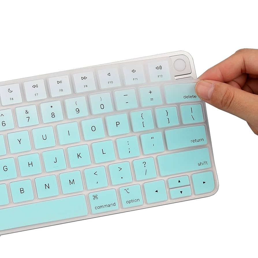 Mac (Apple) - imac 24インチ(ブルー)　マウス　キーボードセット 新「24インチiMac」付属のキーボードとマウス、Lightning端子の